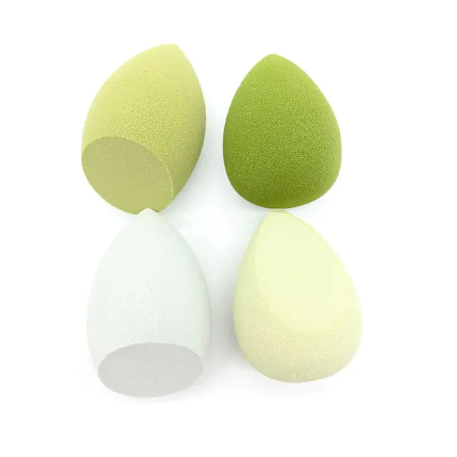 Set de 4 Esponjas de Maquillaje (Corte Biselado)