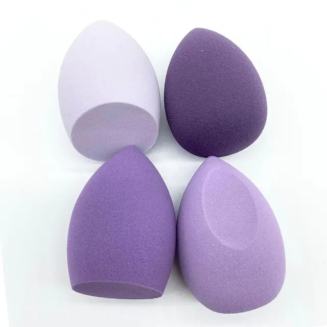 Set de 4 Esponjas de Maquillaje (Corte Biselado)