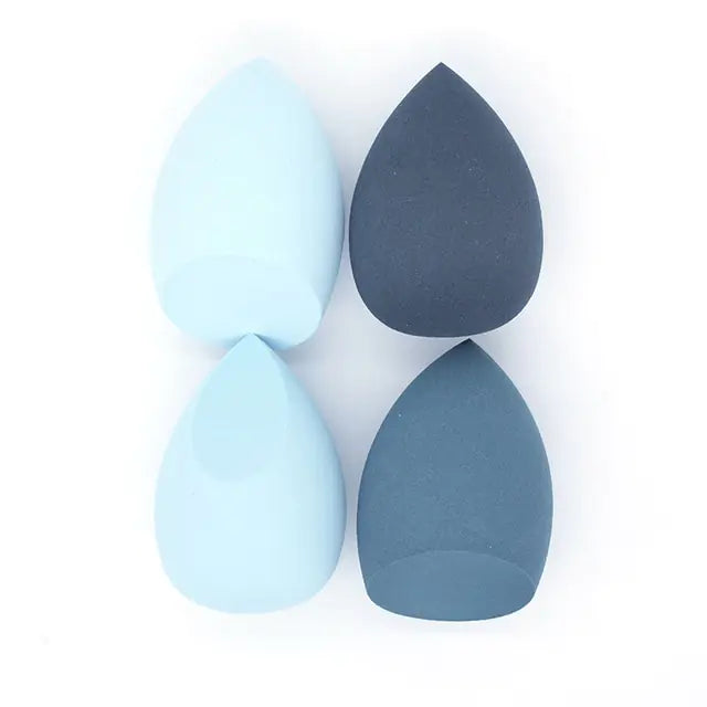 Set de 4 Esponjas de Maquillaje (Corte Biselado)