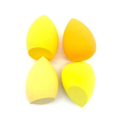 Set de 4 Esponjas de Maquillaje (Corte Biselado)