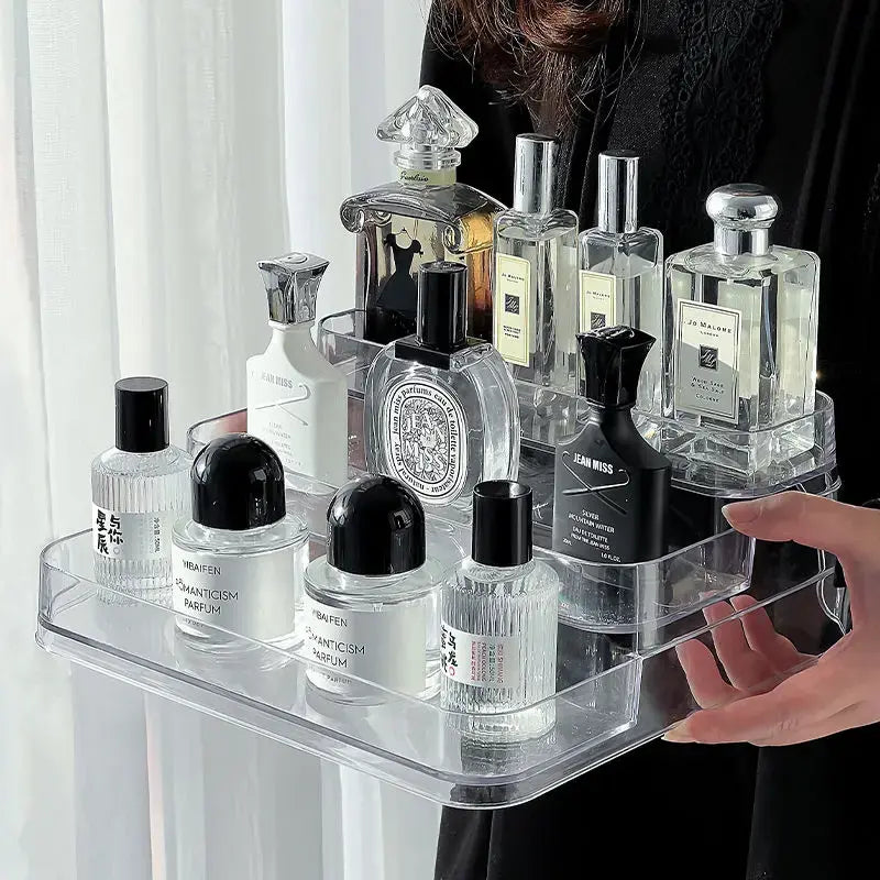 Organizador de Maquillaje para el Baño (Estilo Estantería)