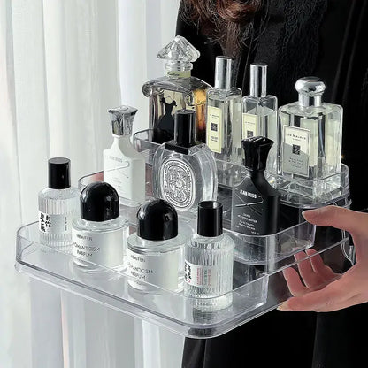 Organizador de Maquillaje para el Baño (Estilo Estantería)